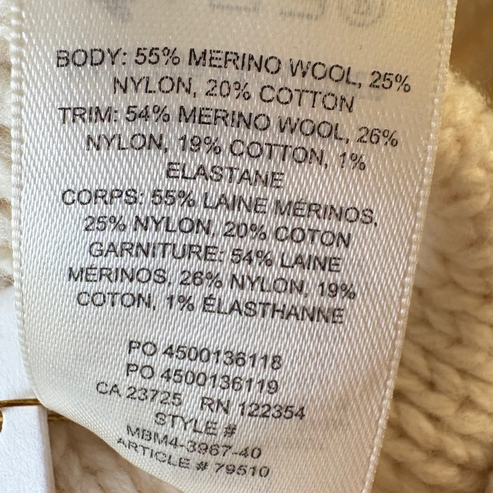 Wilfred Cream Sweater Vest - Picture 10 of 11